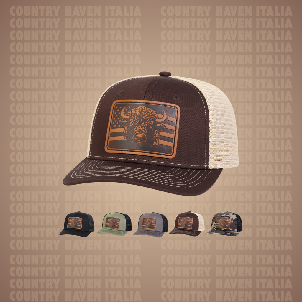 BERRETTO UNISEX CON TARGHETTA BISO