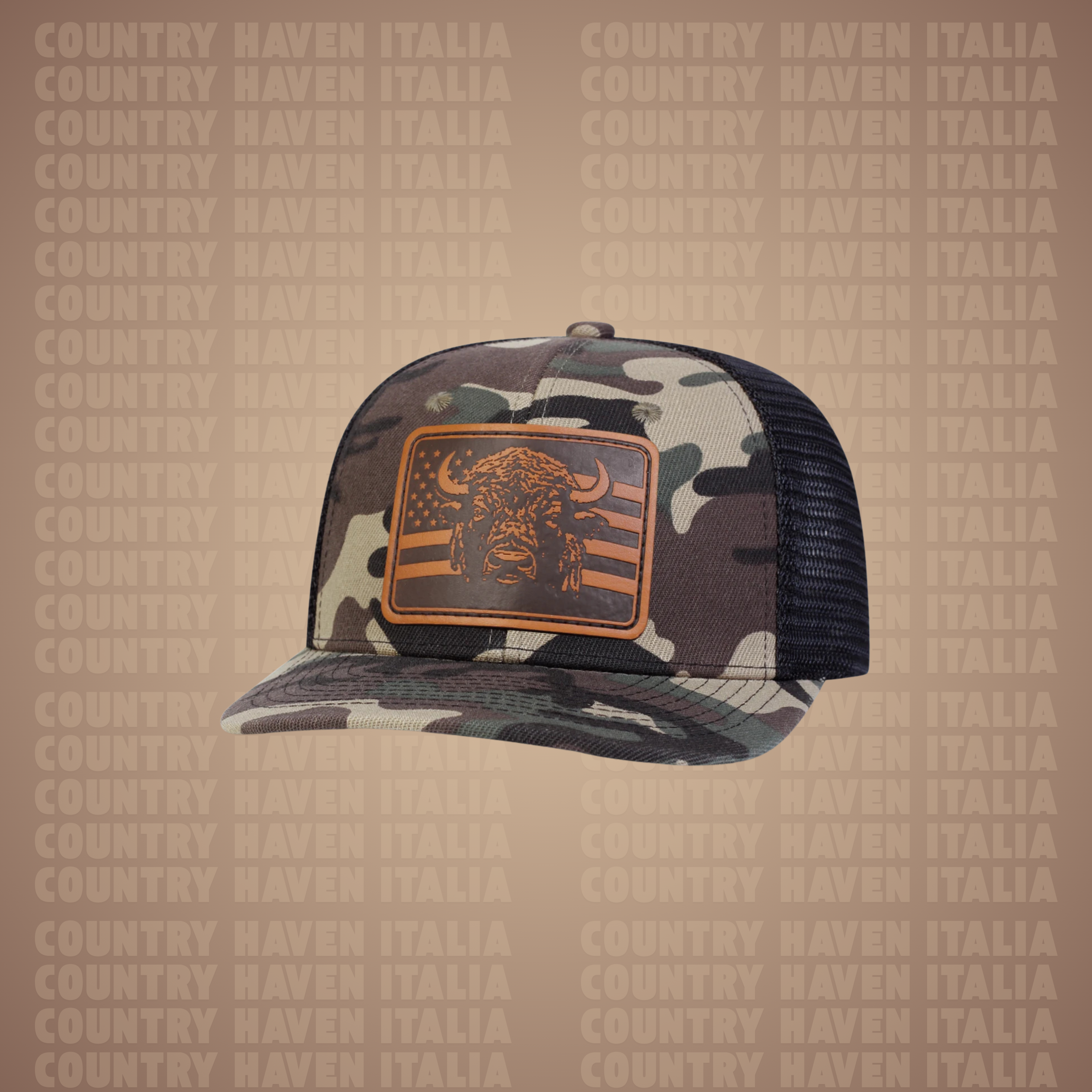 BERRETTO UNISEX CON TARGHETTA BISO