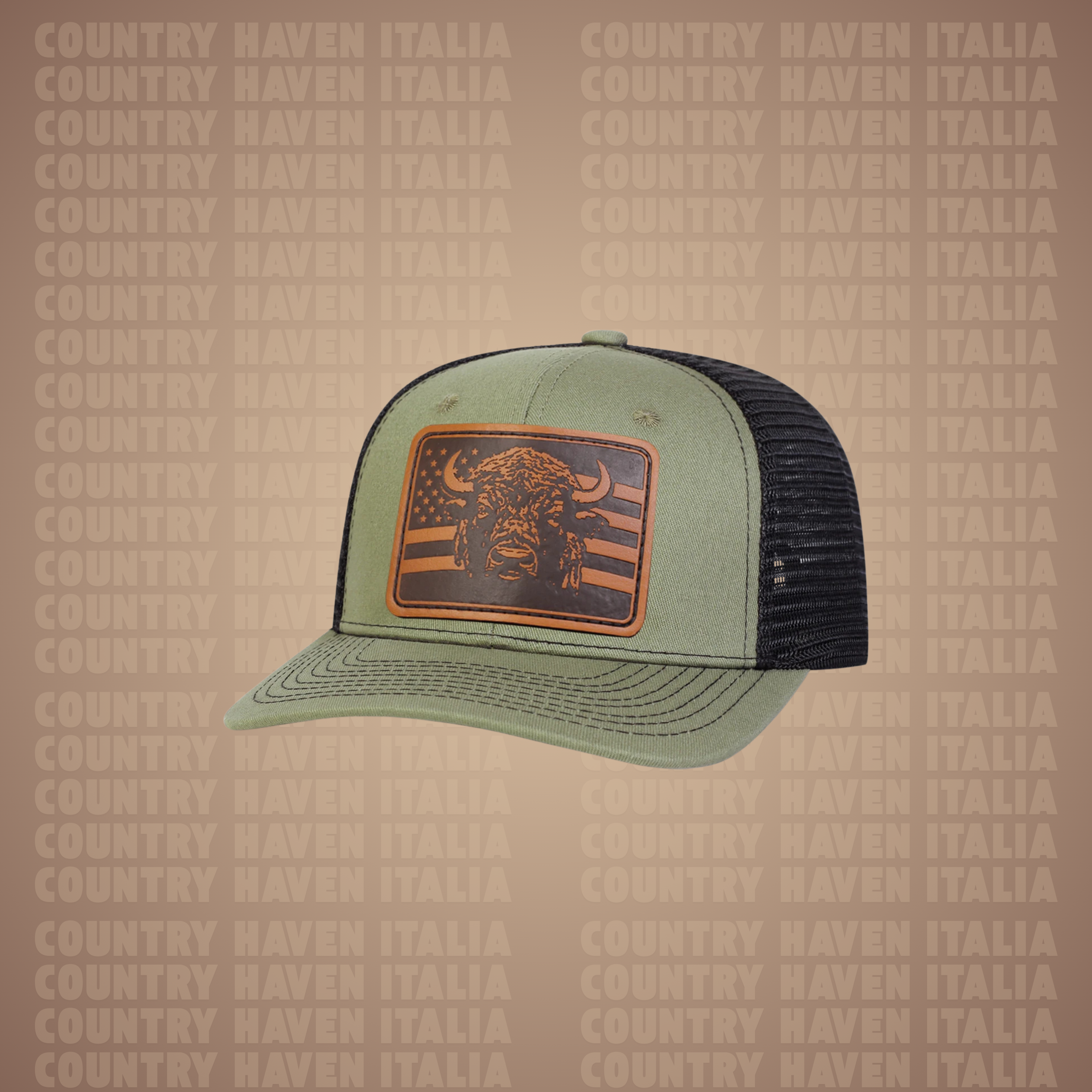 BERRETTO UNISEX CON TARGHETTA BISO