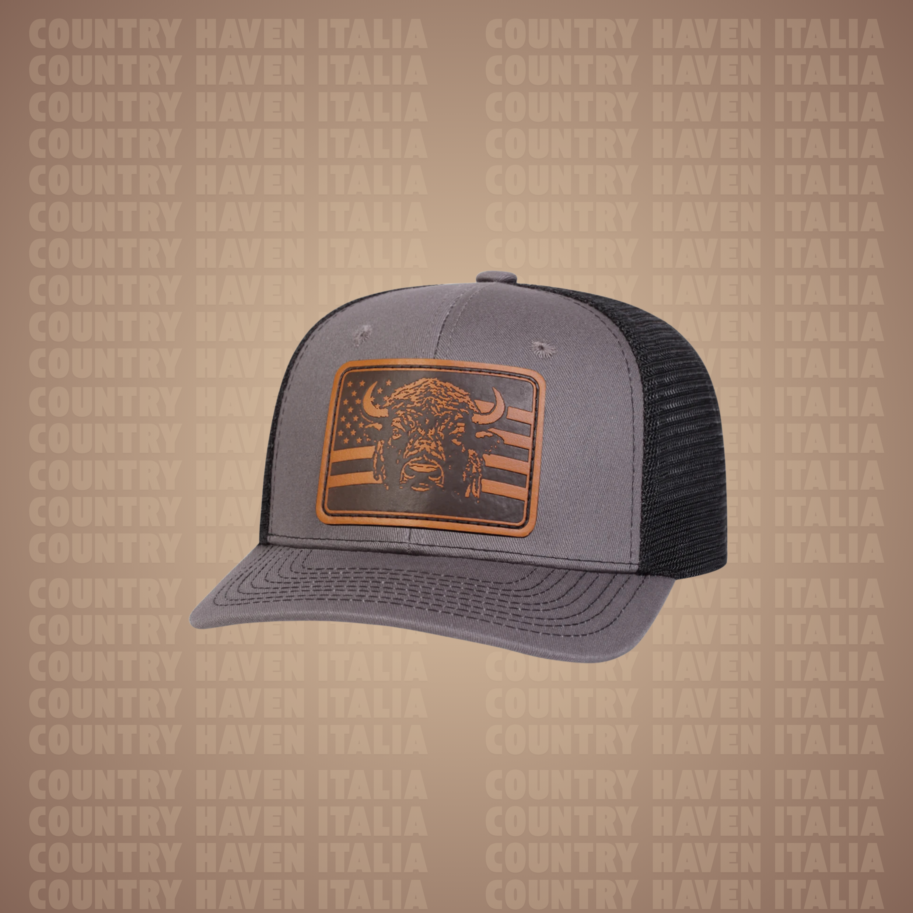 BERRETTO UNISEX CON TARGHETTA BISO