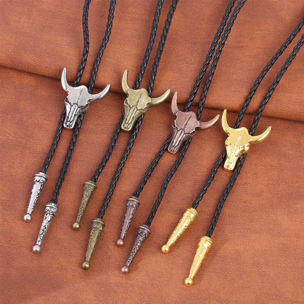 Cravatta Bolo Tie "Texas Bull"