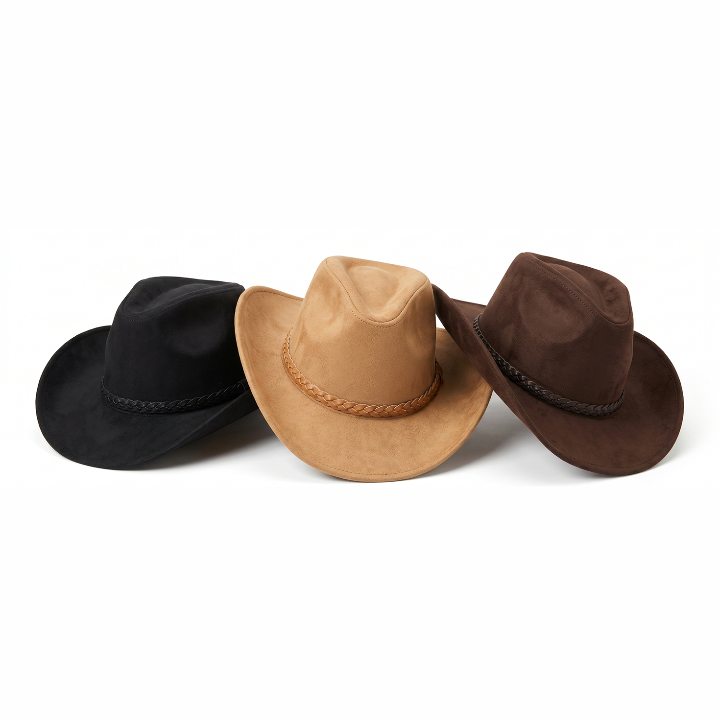 Cappello da Cowboy "Summer Trail" con Fascia Intrecciata